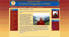 Desktop Screenshot of poland.patrulrinpoche.net